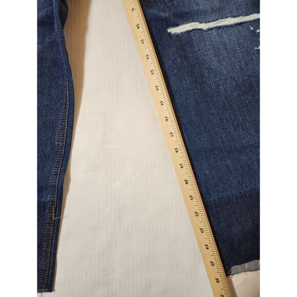 Ariat Ultra High Rise Tomboy Straight Jeans Size 30 Short Raw Hem NWT - Picture 4 of 10
